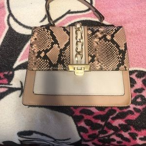 Aldo pink cream and snake design